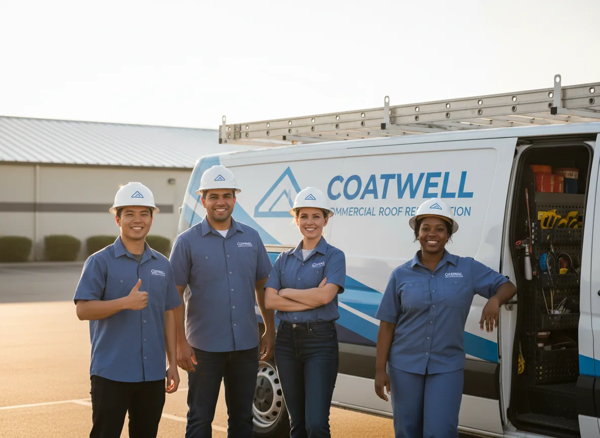 Commercial roof coating company in Halliday, ND